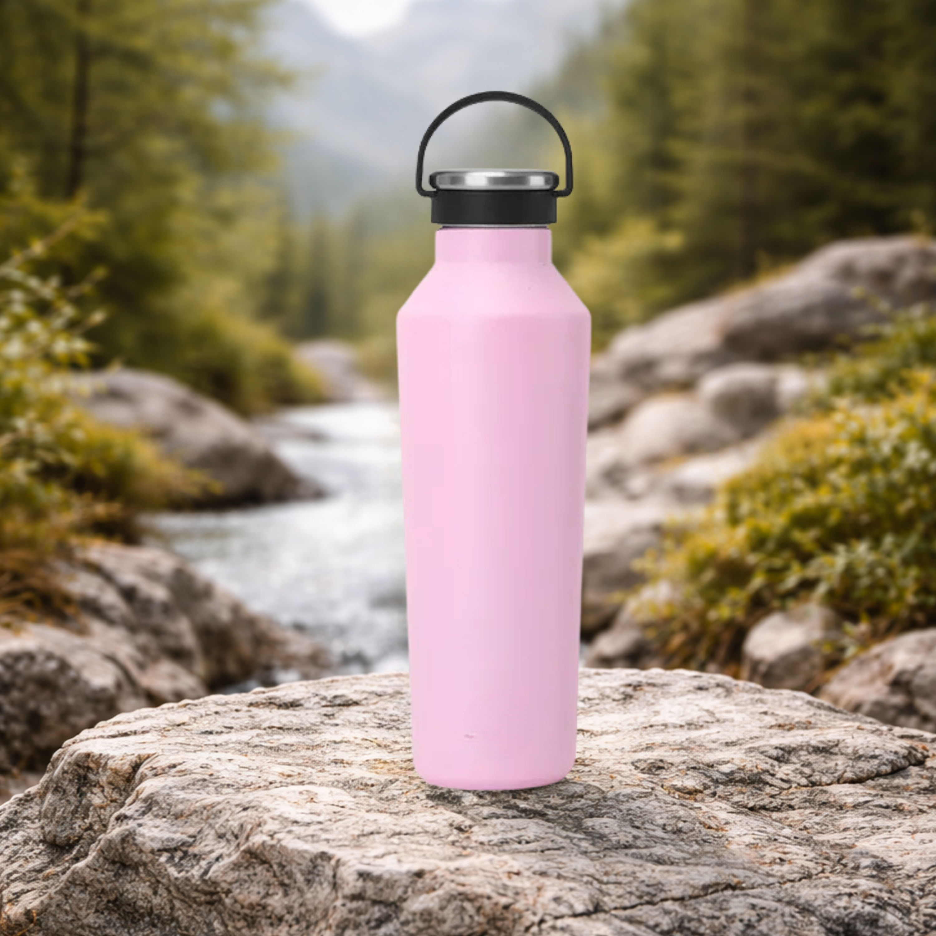 Gourde isotherme en acier inoxydable 750 ml – usage nomade